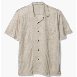 Tommy Bahama Men’s XXL Vista Mar Leaf it to Me Short Sleeve Hawaiian Shirt SOFT